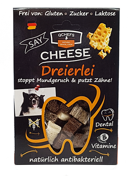 QCHEFS Dreierlei Käsesnacks